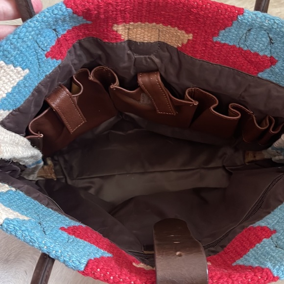 AmeriLeather Saddle Blanket Bag - Santa Fe Inspired - Picture 4 of 4